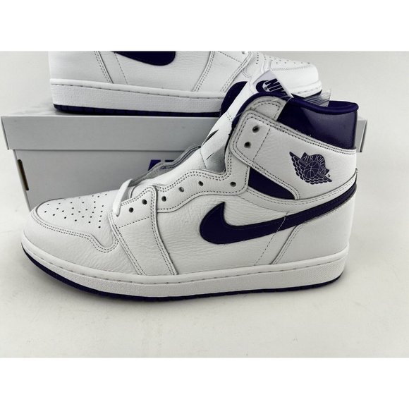 Nike Air Jordan 1 High OG Court Purple Women's Size 11.5 Men's Size 10 Sneakers - Picture 5 of 12